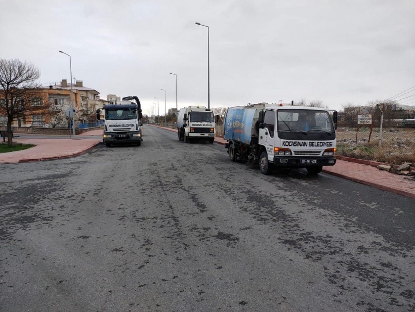 KOCASİNAN BELEDİYESİ’NDEN KAPSAMLI TEMİZLİK