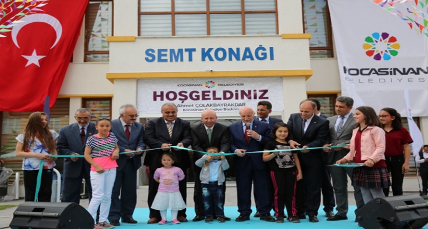 KOCASİNAN, SEMT KONAKLARINA BİR YENİSİNİ DAHA EKLEDİ