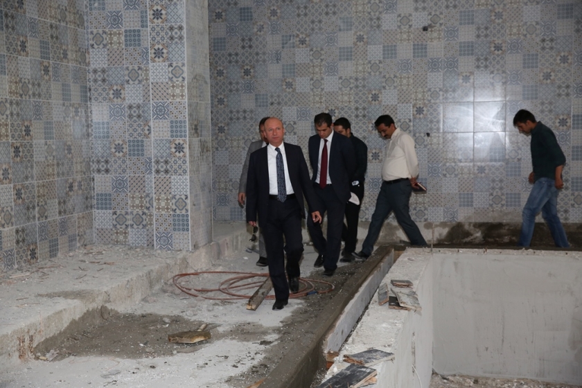 BAŞKAN ÇOLAKBAYRAKDAR’DAN KADIN GELİŞİM MERKEZİ İNŞAATINA SÜRPRİZ ZİYARET