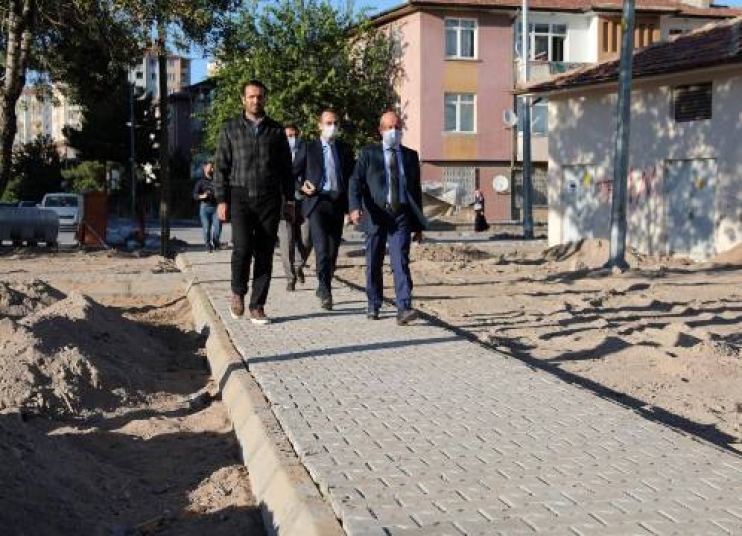 BAŞKAN ÇOLAKBAYRAKDAR, “YENİŞEHİR MAHALLESİ’Nİ DE YENİLİYORUZ”