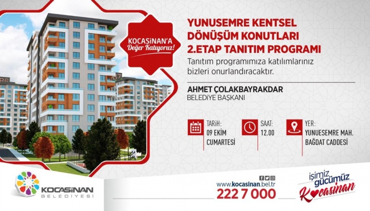 KOCASİNAN, İKİ GÜNDE ÜÇ BÜYÜK ETKİNLİĞE İMZA ATACAK