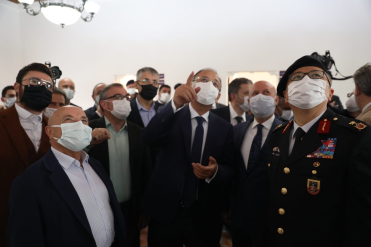 KOCASİNAN’IN RESTORE ETTİĞİ 2 ASIRLIK JANDARMA KONAĞI AÇILDI