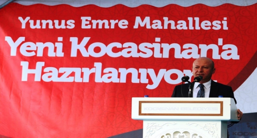 BAŞKAN ÇOLAKBAYRAKDAR, “KOCASİNAN YAKINDA YENİ ÇEHRESİNE KAVUŞACAK”