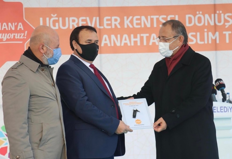 KOCASİNAN’IN UĞUREVLER KONUTLARINDA MUTLU SON