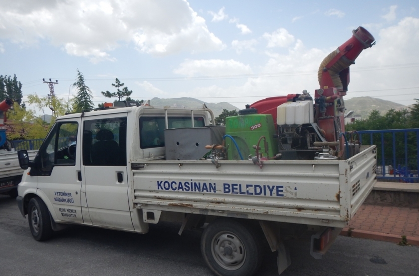 KOCASİNANDA, HUZURLU BİR YAZ İÇİN HAŞERE İLE MÜCADELE DEVAM EDİYOR