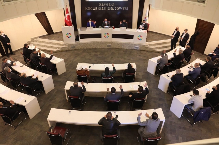 KOCASİNAN, YILIN İLK MECLİS TOPLANTISINI YAPTI