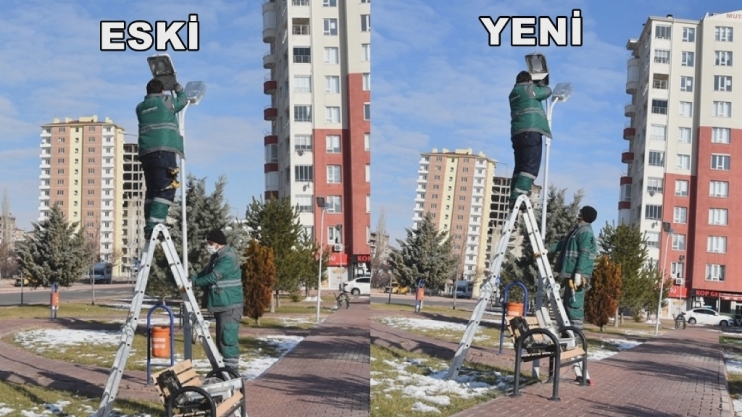 ÇEVREYE DOSTU KOCASİNAN’DAN, 2021 YILINDA LED TEKNOLOJİSİYLE 5,5 MİLYON TL TASARRUF