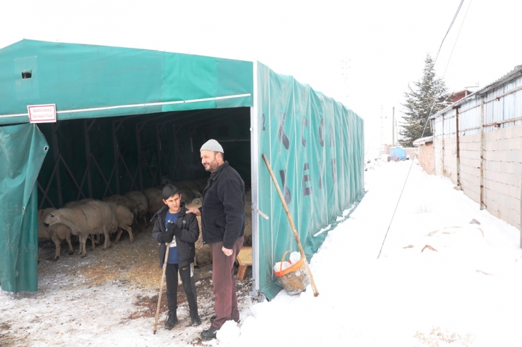 KOCASİNAN BELEDİYESİ, 18 BÜYÜKBAŞ VE 60 KÜÇÜKBAŞ HAYVANI SON ANDA KURTARDI