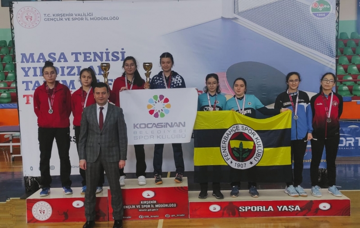 KOCASİNAN MASA TENİSİ TAKIM SPORCULARI’NDAN MADALYALARA AMBARGO