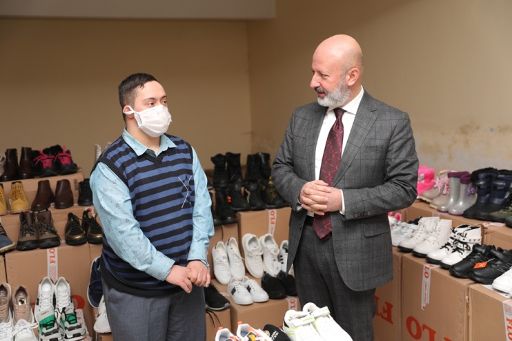 BAŞKAN ÇOLAKBAYRAKDAR, “DOWN SENDROMLULARIN HER ZAMAN FARKINDA VE DAİMA YANINDAYIZ”
