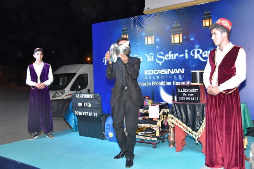 KOCASİNAN BELEDİYESİ’NİN RAMAZAN ETKİNLİKLERİ DEVAM EDİYOR