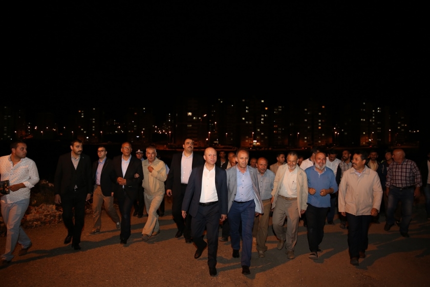 BAŞKAN ÇOLAKBAYRAKDAR GECE GÜNDÜZ DEMEDEN ÇALIŞIYOR