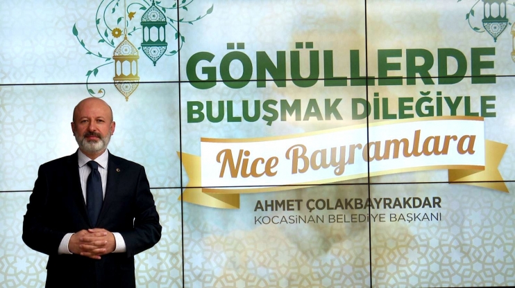 BAŞKAN ÇOLAKBAYRAKDARDAN RAMAZAN BAYRAMI MESAJI