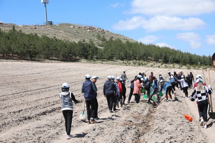 BAŞKAN ÇOLAKBAYRAKDAR, ENGELLİLER HAFTASINI FİDANLARLA TAÇLANDIRDI