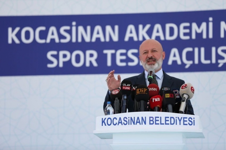 KOCASİNAN AKADEMİ MİMARSİNAN SPOR TESİSİNE MUHTEŞEM AÇILIŞ
