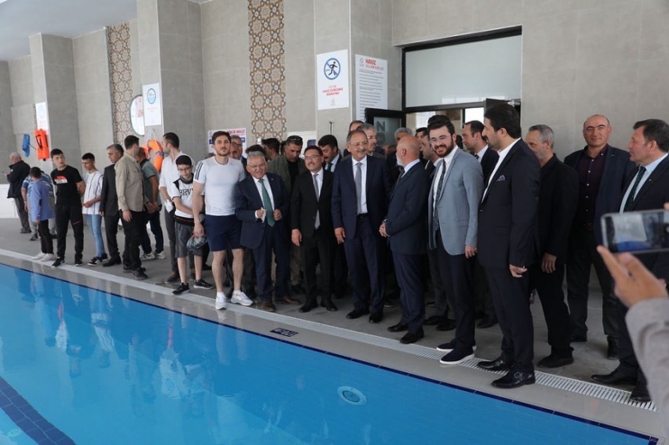 KOCASİNAN AKADEMİ MİMARSİNAN SPOR TESİSİNE MUHTEŞEM AÇILIŞ