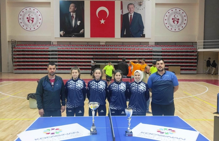 KOCASİNAN’IN MASA TENİSİ B TAKIMI, SÜPER LİGDE