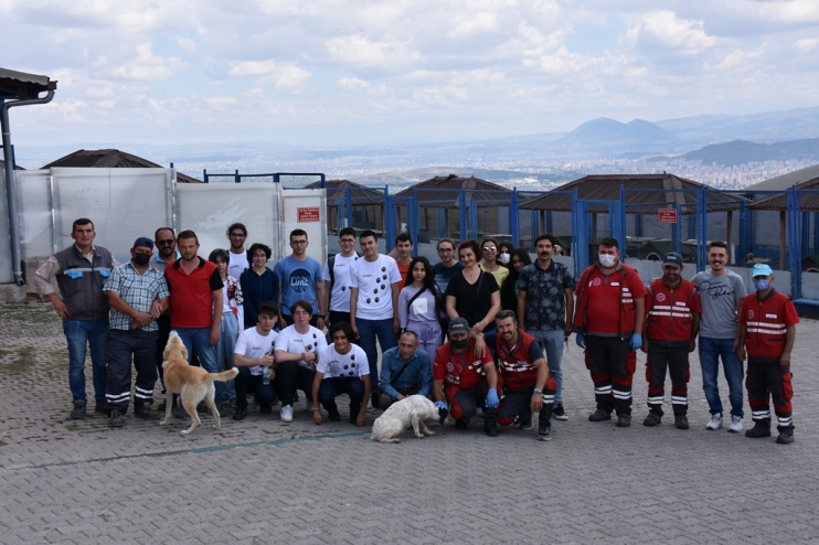 KOCASİNAN’DA GENÇLERE HAYVAN SEVGİSİ AŞILANIYOR