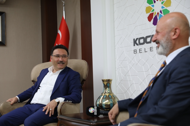 VALİ GÖKMEN ÇİÇEK’TEN BAŞKAN ÇOLAKBAYRAKDAR’IN PROJELERİNE ÖVGÜ VE DESTEK