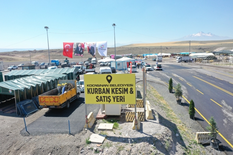 KOCASİNAN’DAN 12 AYRI NOKTADA PROFESYONEL KURBAN HİZMETİ