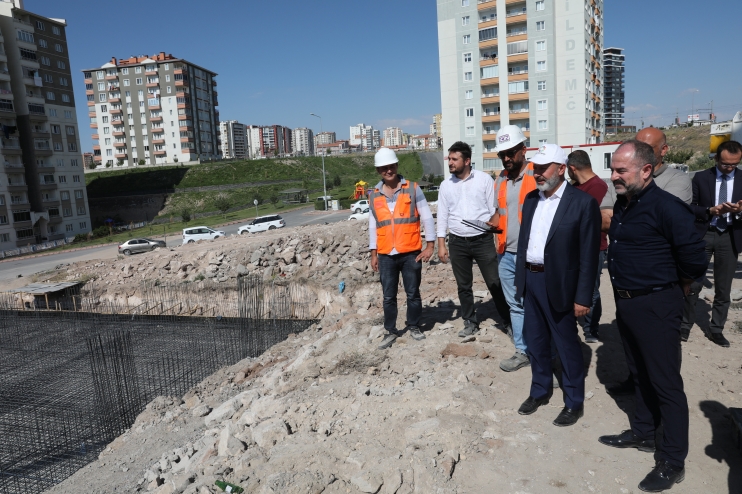 KOCASİNAN’DA 24 DERSLİKLİ VE 6 EK DERS SINIFLI LİSENİN TEMELİ ATILDI