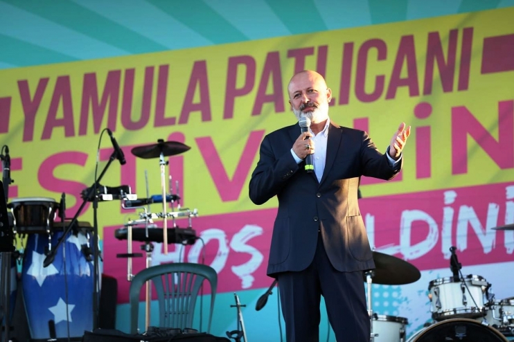 KOCASİNAN BELEDİYESİNDEN  YAMULADA MUHTEŞEM PATLICAN FESTİVALİ