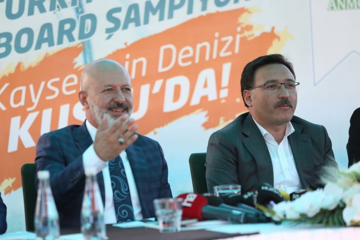 BAŞKAN ÇOLAKBAYRAKDAR; "TÜM VATANDAŞLARIMIZI, KAYSERİNİN DENİZİ KUŞÇUYA BEKLİYORUZ"