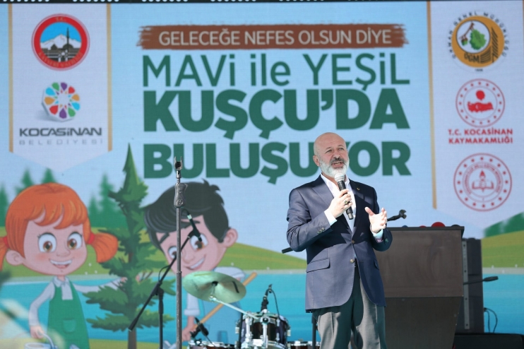 VALİ GÖKMEN ÇİÇEK; “KUŞÇU BÖLGESİNE, 12 MİLYON AĞAÇ DİKECEĞİZ”
