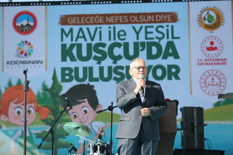 VALİ GÖKMEN ÇİÇEK; “KUŞÇU BÖLGESİNE, 12 MİLYON AĞAÇ DİKECEĞİZ”