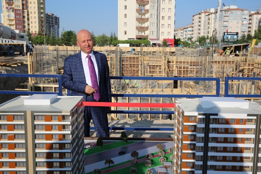 ÇOLAKBAYRAKDARDAN YENİ KOCASİNAN İÇİN İHTİŞAMLI TEMEL ATMA TÖRENİ