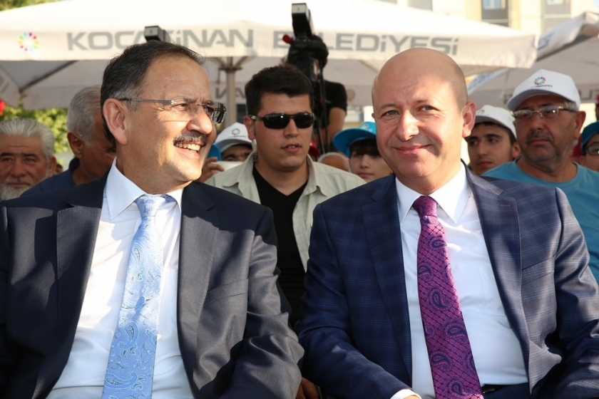 ÇOLAKBAYRAKDARDAN YENİ KOCASİNAN İÇİN İHTİŞAMLI TEMEL ATMA TÖRENİ
