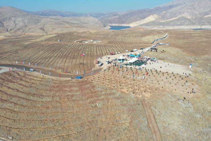 KAYSERİ’NİN DENİZİNDE, 3 YILDA 12 MİLYON AĞAÇ TOPRAKLA BULUŞUCAK