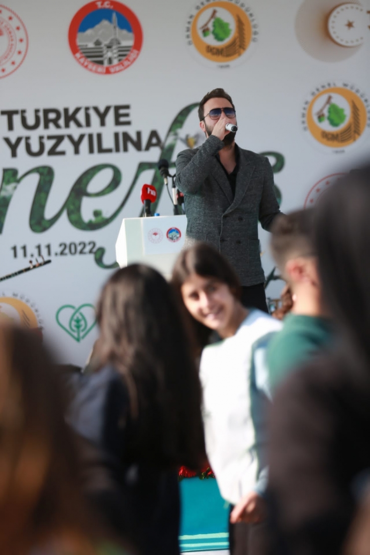KAYSERİ’NİN DENİZİNDE, 3 YILDA 12 MİLYON AĞAÇ TOPRAKLA BULUŞUCAK