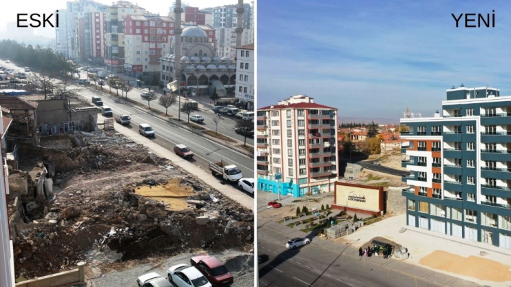 BAŞKAN ÇOLAKBAYRAKDAR; “KENTSEL YENİLEMEYLE ERKİLET BULVARI, YENİ YÜZE KAVUŞUYOR”