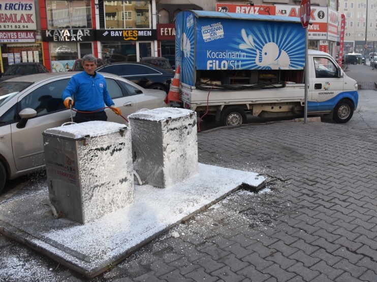 ÇEVRE DOSTU KOCASİNAN’DAN MODERN ÇÖP KONTEYNERLERİ