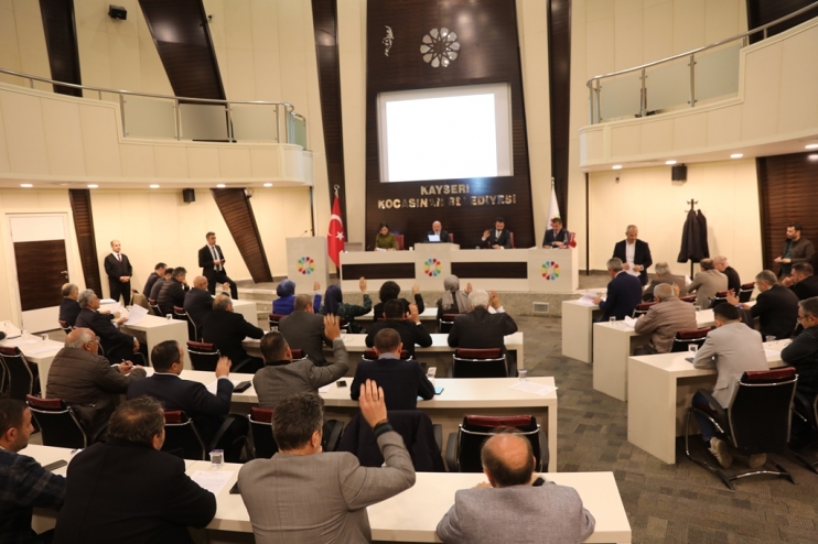 KOCASİNAN’DA YILIN SON MECLİS TOPLANTISI GERÇEKLEŞTİRİLDİ