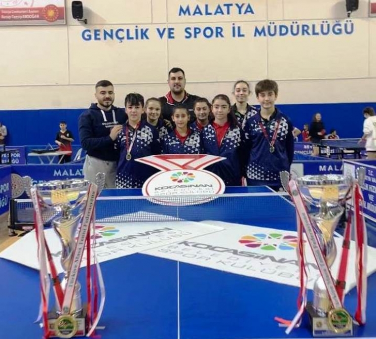 KOCASİNAN MASA TENİSİ TAKIMLARI, YİNE ZİRVEDE