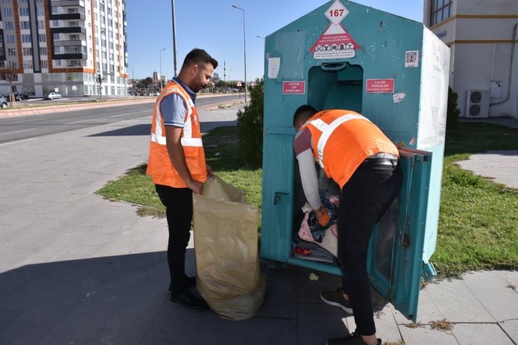 KOCASİNAN BELEDİYESİ, 228 TON KIYAFET ATIĞINI GERİ DÖNÜŞÜME KAZANDIRDI