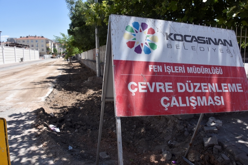 KOCASİNAN BELEDİYESİ MİMARSİNAN MAHALLESİ’Nİ YENİLİYOR