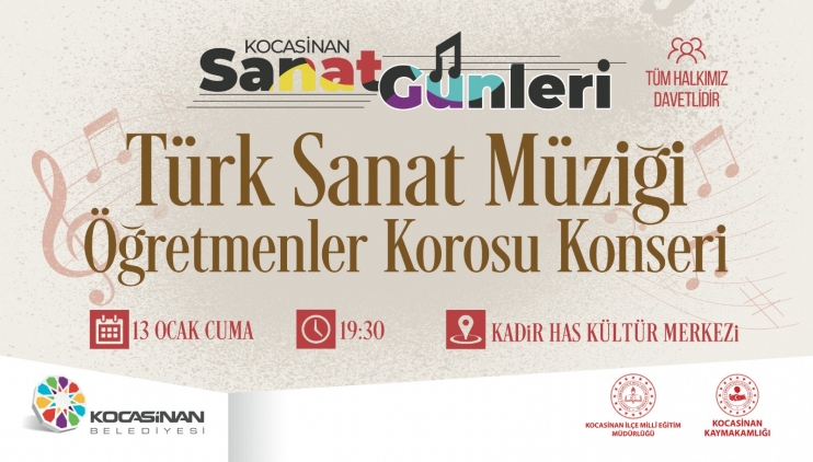 BAŞKAN ÇOLAKBAYRAKDAR, TÜM KAYSERİLİLERİ KONSERE DAVET ETTİ