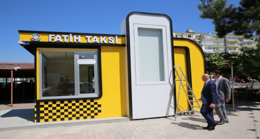ÇOLAKBAYRAKDAR “KOCASİNAN’DA TAKSİ DURAKLARI DA GÜZELLEŞİYOR”