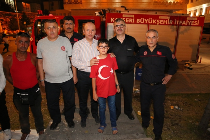 BAŞKAN ÇOLAKBAYRAKDAR “TEŞEKKÜRLER KAYSERİ”