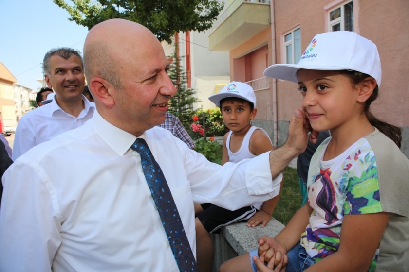 YEŞİLE BÜRÜNEN KOCASİNAN’DA ÇOCUKLAR DAHA MUTLU