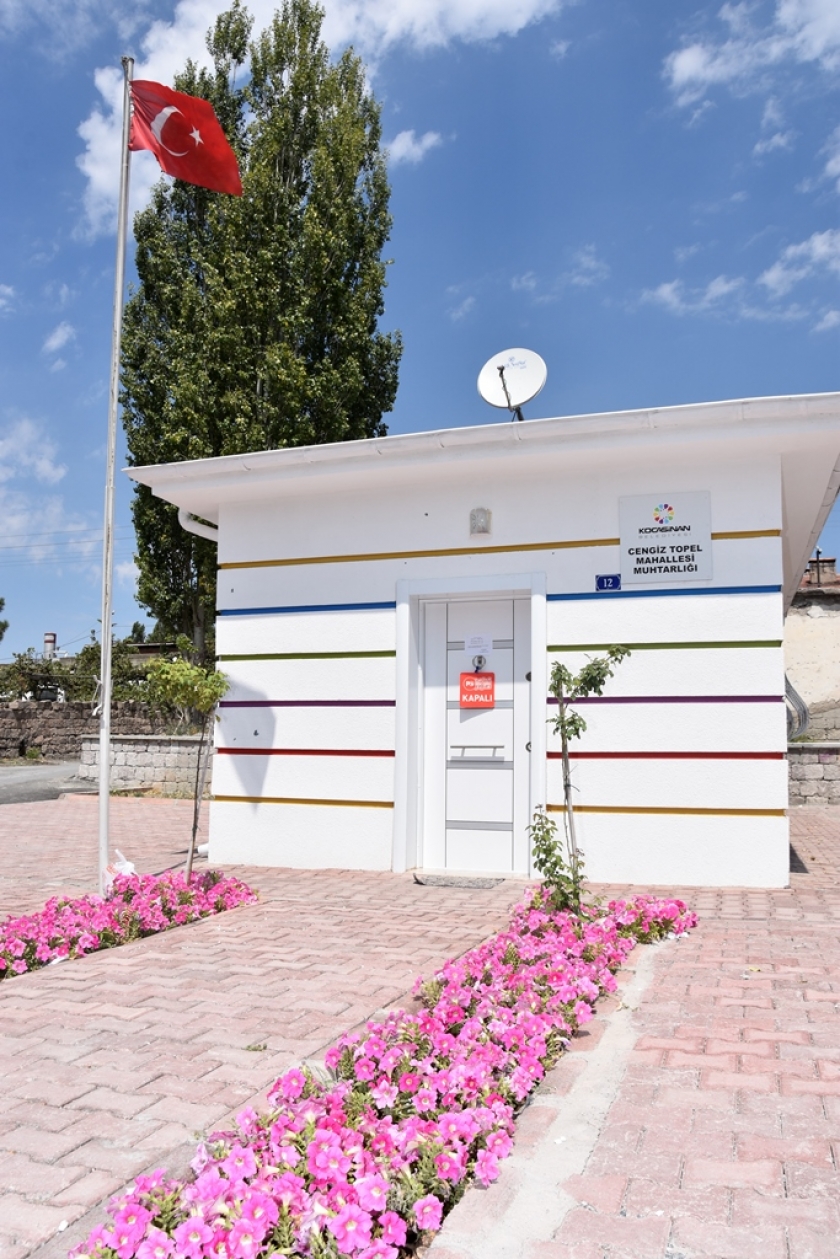 BAŞKAN ÇOLAKBAYRAKDAR MUHTAR EVLERİNDE