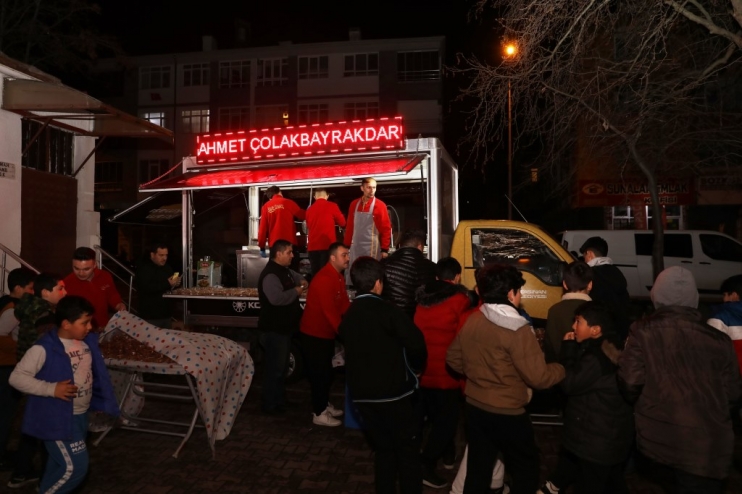 BAŞKAN ÇOLAKBAYRAKDAR, FEVZİÇAKMAK SAKİNLERİYLE BİRLİKTE
