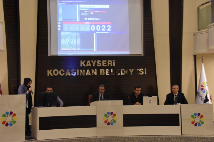 KOCASİNAN’DA İŞÇİ ALIMI, CANLI YAYINLA NOTER HUZURUNDA KURA İLE BELİRLENDİ