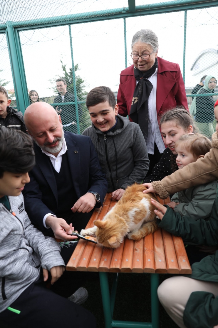 KAYSERİ’DE İLK OLAN SEVİMLİ PATİLER İÇİN ‘KÜÇÜK DOSTLAR KEDİ KASABASI’ AÇILDI