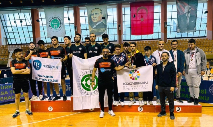 KOCASİNAN’IN MASA TENİSİ ERKEK TAKIMI DA SÜPER LİGDE