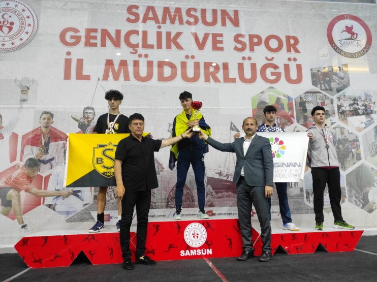 KOCASİNAN BELEDİYESPOR KULÜBÜ SPORCUSU MEHMET ALİ, TÜRKİYE ÜÇÜNCÜSÜ OLDU