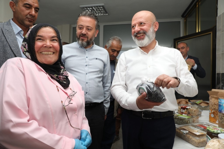 BAŞKAN ÇOLAKBAYRAKDAR; “KADIN KOOPERATİFİ,  KIRSAL KALKINMADA BİR MODEL OLACAK”